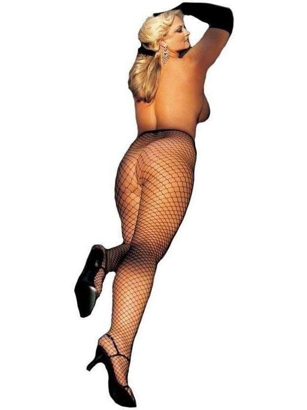Shirley of Hollywood IS-IS-X96627 დიდი ხვრელი Fishnet Pantyhose IS-Shirley of Hollywood