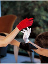 Shirley of Hollywood IS-SOH-220 Wrist length Satin Gloves IS-Shirley of Hollywood