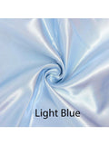 Stikprøver af Nouveau Bridal Satin Se og føle vores dejlige Colors-SENGE, STOF, Colours, Yardage, Swatch Kits-Satin Boutique-Light Blue-SatinBoutique