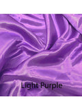 Swatchovi od Nouveau Bridal Satin See and Feel our lovely Colours-BEDDING, FABRIC, Colours, Yardage, Swatch Kits-Satin Boutique-Light Purple-SatinBoutique
