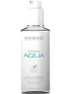 Wicked Sensual Care Lubrifiant pur și simplu Aqua pe bază de apă - 2.3 oz Eldorado
