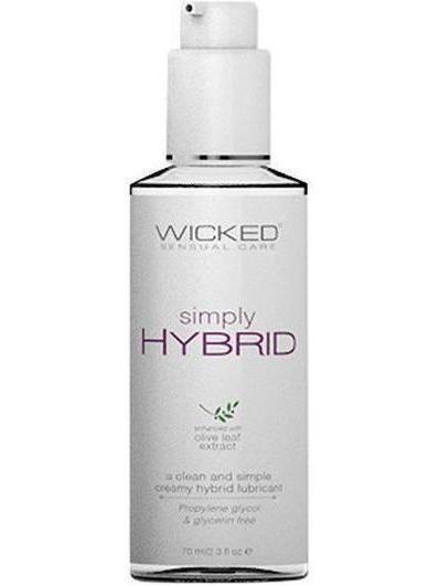 زيوت التشحيم Wicked Sensual Care Simply Hybrid - 2.3 أوقية إلدورادو