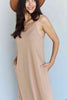 Ninexis Good Energy Full Size Cami Side Slit Maxi Dress in Camel-Trendsi-SatinBoutique