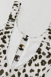 Tren Baju Renang One-Piece Bergaris Potongan Leopard Print