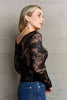 Ninexis Be Kind Off The Shoulder Lace Top-Trendsi-SatinBoutique