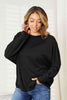 Double Take Seam Detail Round Neck Long Sleeve Top-Trendsi-SatinBoutique