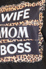 Simply Love WIFE MOM BOSS Leopard Graphic T-Shirt, Also Plus sizes-Trendsi-SatinBoutique