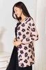 Double Take Printed Button Front Longline Cardigan-Trendsi-SatinBoutique