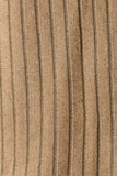 Basic Bae täissuuruses soonikuga ümara kaelusega pikkade varrukatega lõhikuga topp