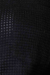 Double Take Waffle-Knit Collared Neck Dropped Shoulder Shirt-Trendsi-SatinBoutique